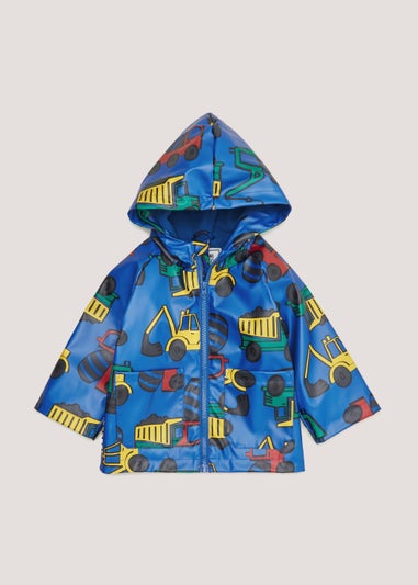 Boys Blue Truck PU Jacket (9mths-6yrs)