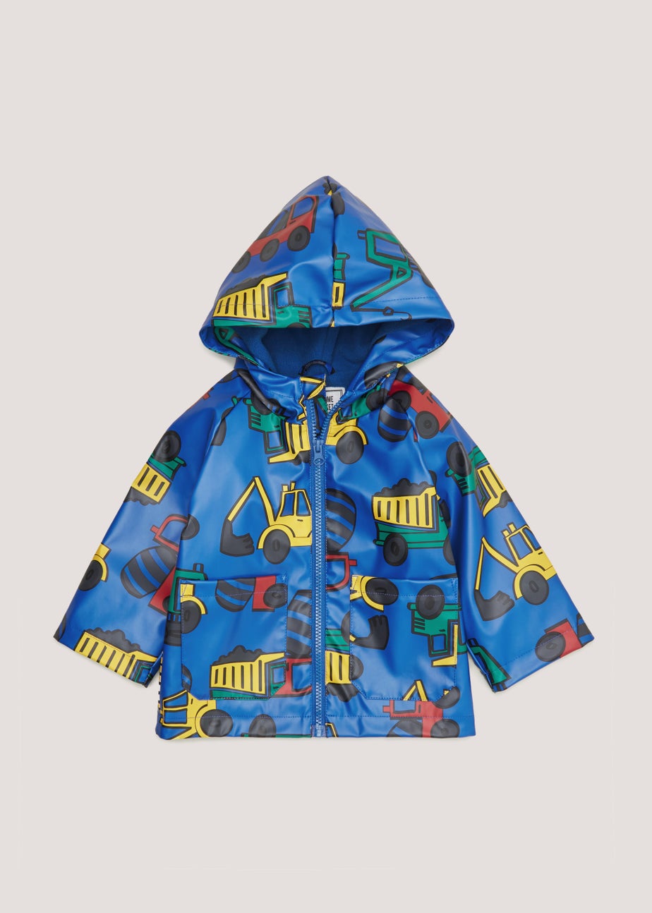Boys Blue Truck PU Jacket (9mths-6yrs)