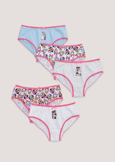 Kids 5 Pack Disney Knickers (2-9yrs)