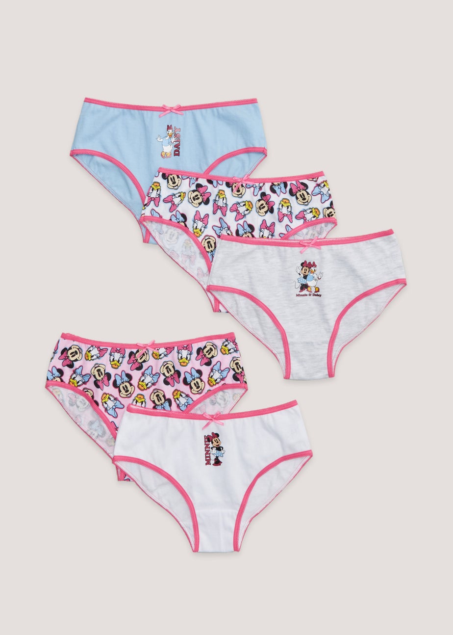 Kids 5 Pack Disney Knickers (2-9yrs)
