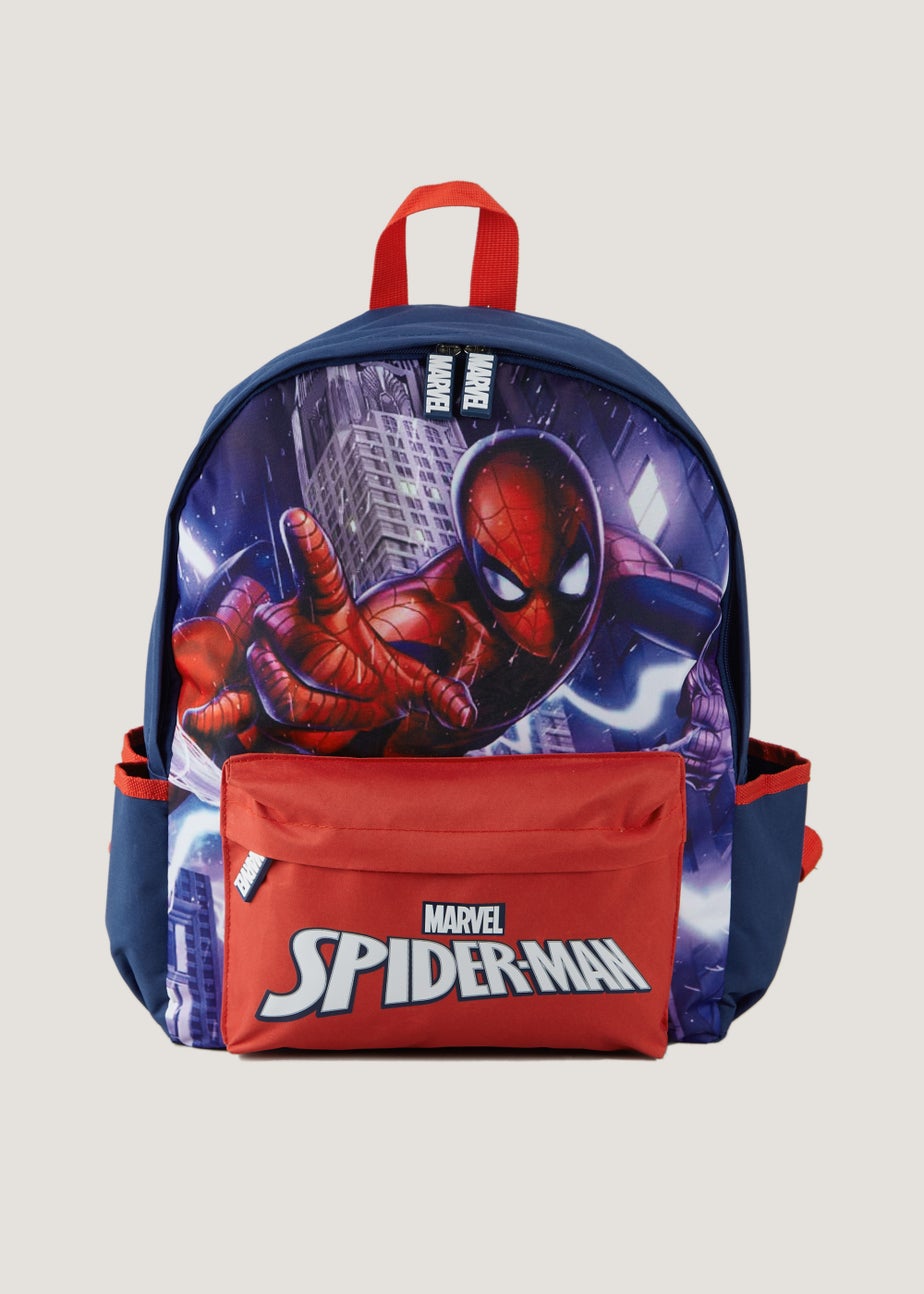 Kids Navy Marvel Spider-Man Backpack