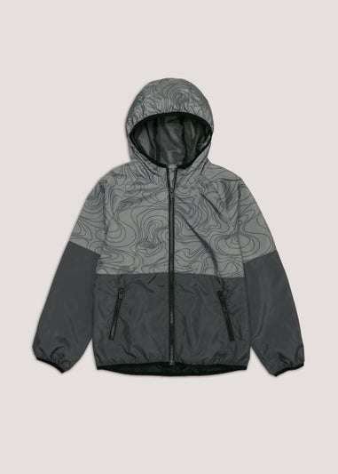 Boys Print Lightweight Jacket (4-13yrs)