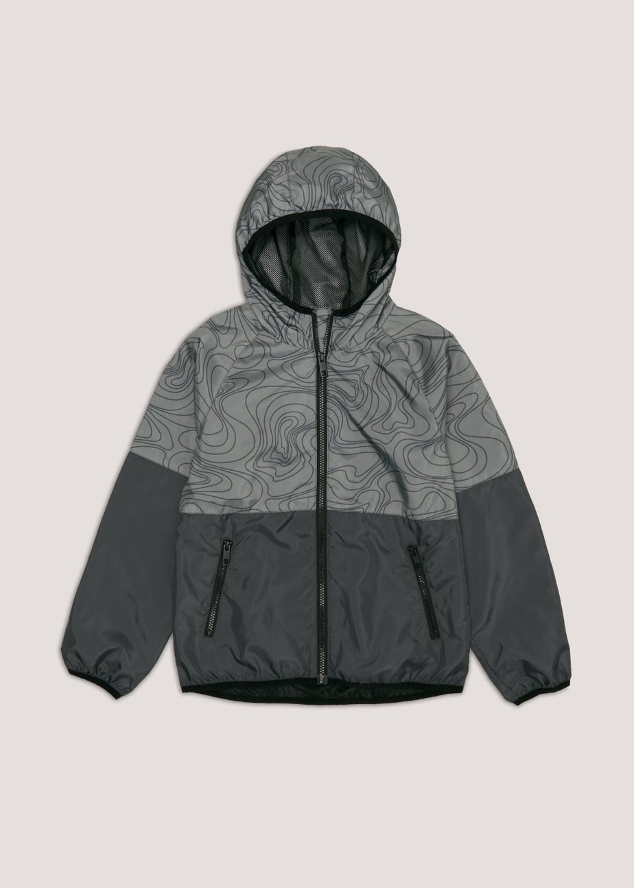 Boys Print Lightweight Jacket (4-13yrs)