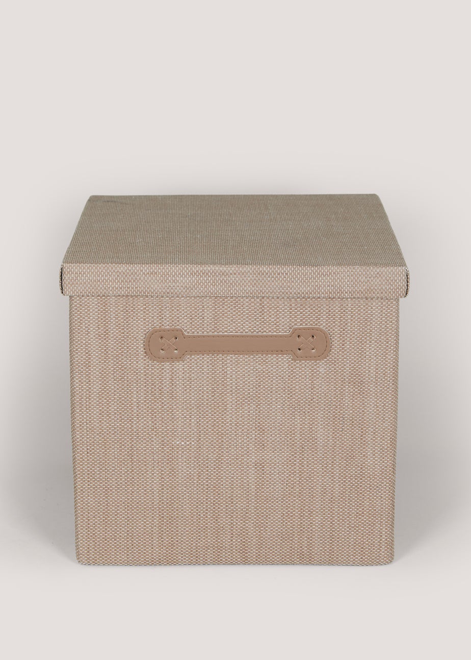 Taupe Foldable Storage Box