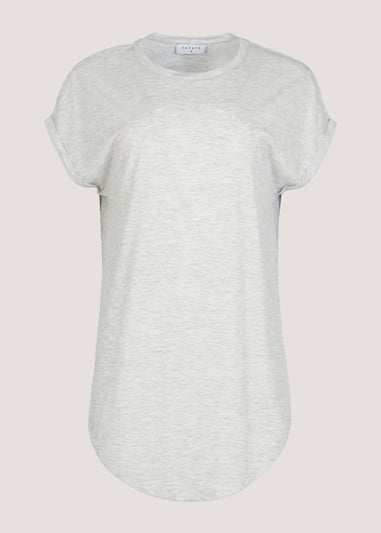 Grey Longline T-Shirt