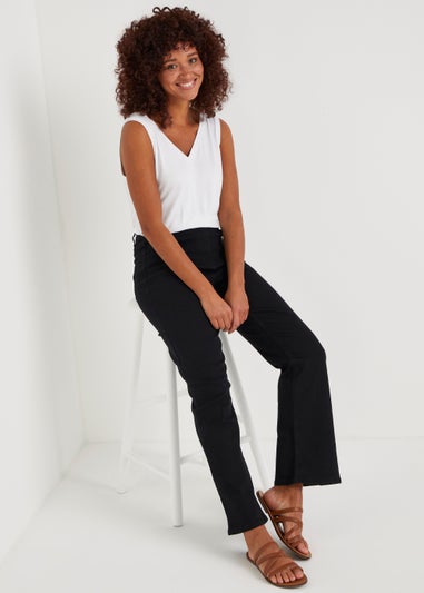 White V-Neck Vest Top