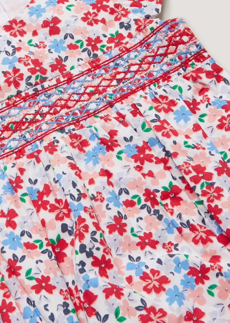 Baby Pink Floral Romper (Newborn-18mths)