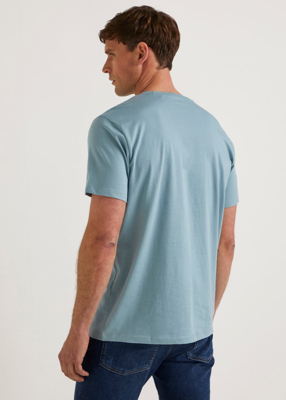 Blue Essential Crew Neck T-Shirt
