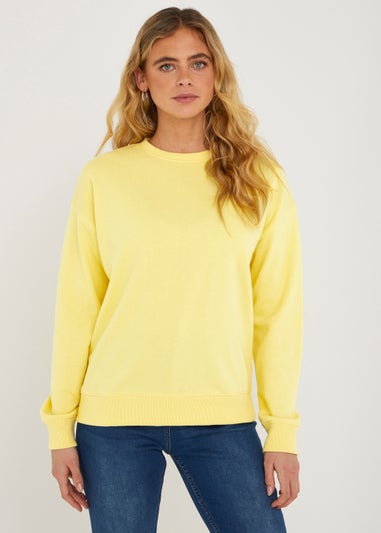 Yellow Essential Sweatshirt