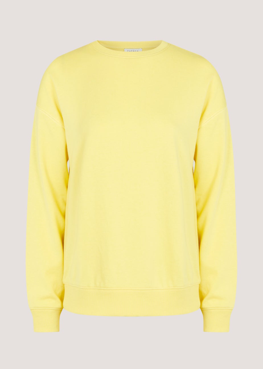 Yellow Essential Sweatshirt