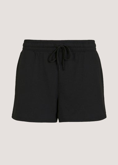 Black Tie Waisted Shorts
