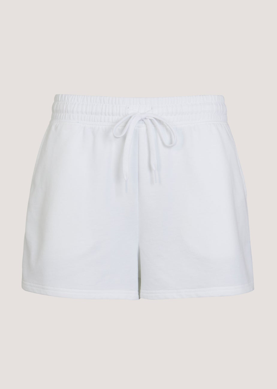 White Tie Waisted Shorts