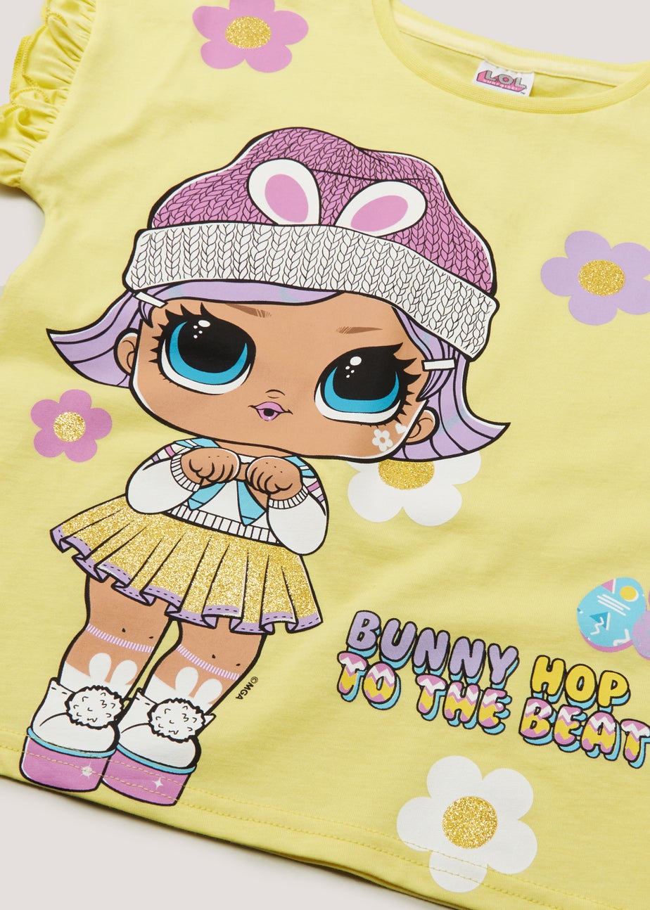 Girls Lemon L.O.L Surprise Easter T-Shirt (4-11yrs)