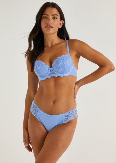 Blue Lace Knickers