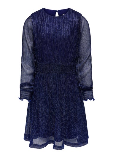 ONLY Kids Midnight Blue Kogfallon Party Dress (6-14yrs)