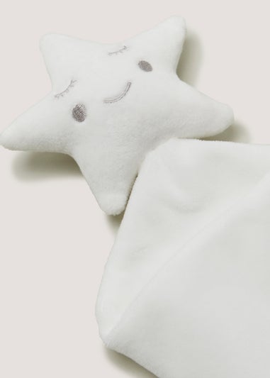Cream Star Baby Comforter
