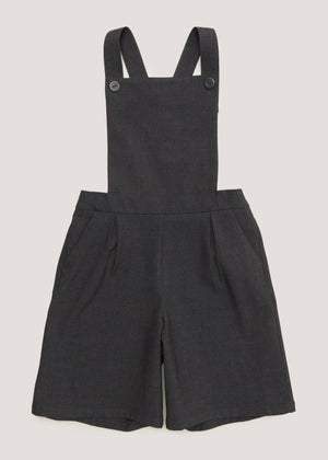 Girls Grey School Playsuit (3-13yrs)
