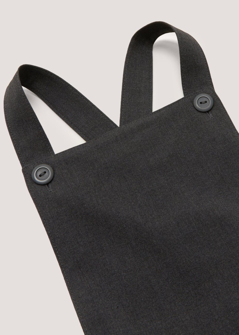 Girls Grey School Playsuit (3-13yrs)