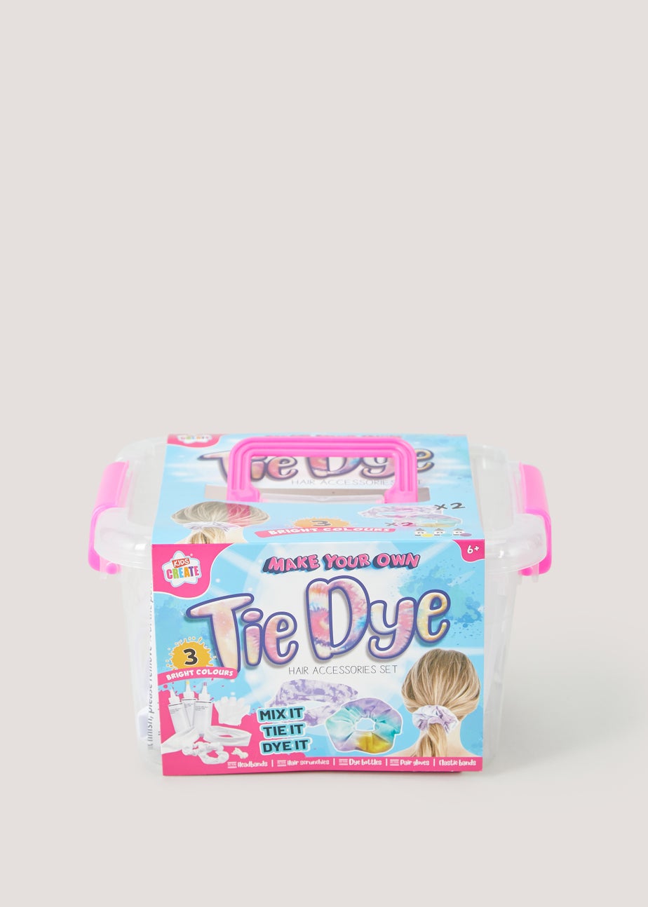 Kids Tie Die Hair Accessories Set