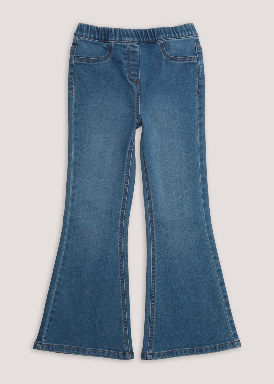 Girls Denim Flared Jeggings (4-13yrs)