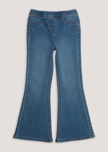 Girls Denim Flared Jeggings (4-13yrs)