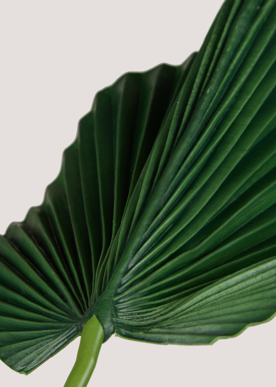 Green Single Palm Fan Stem (71cm)