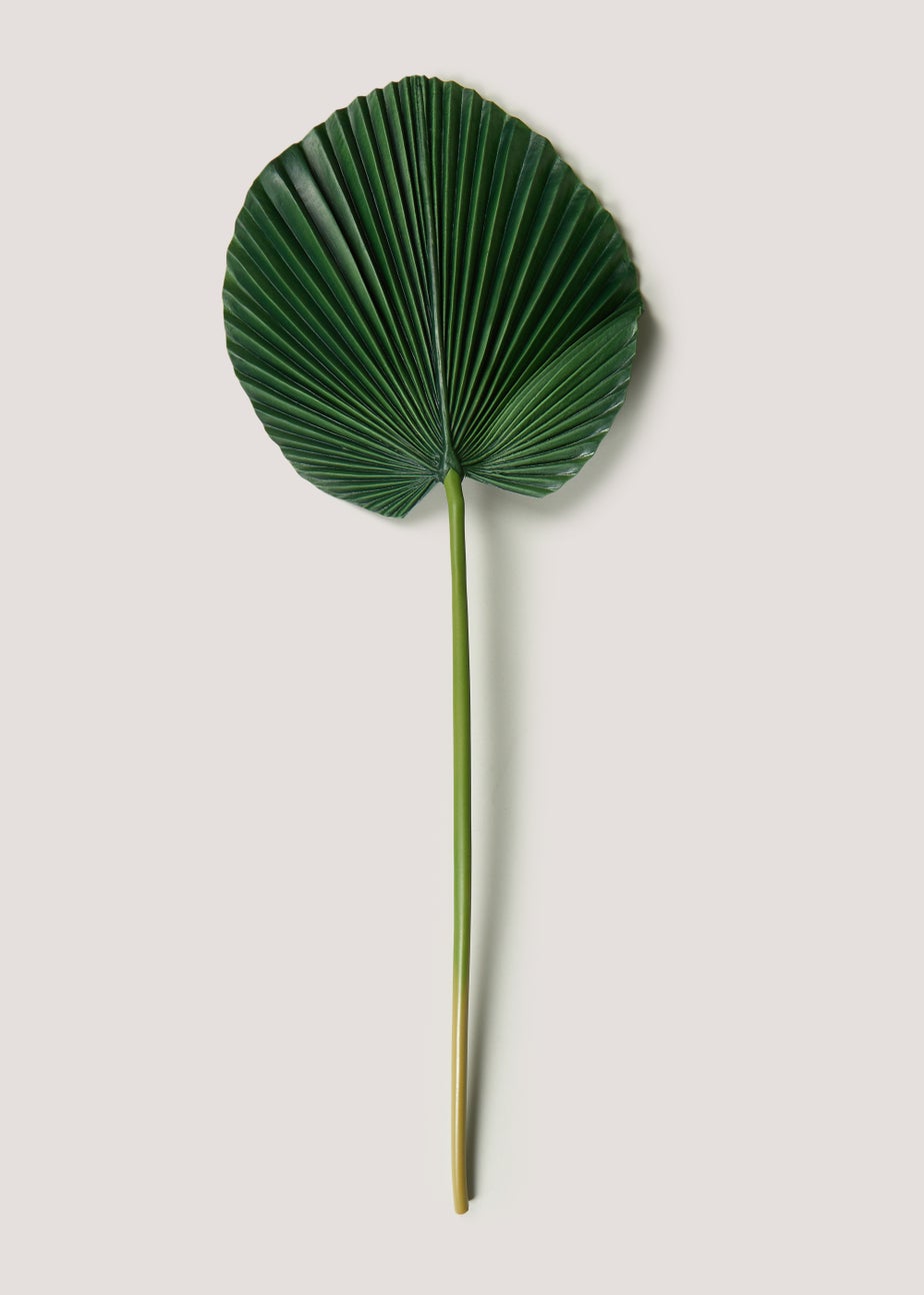 Green Single Palm Fan Stem (71cm)