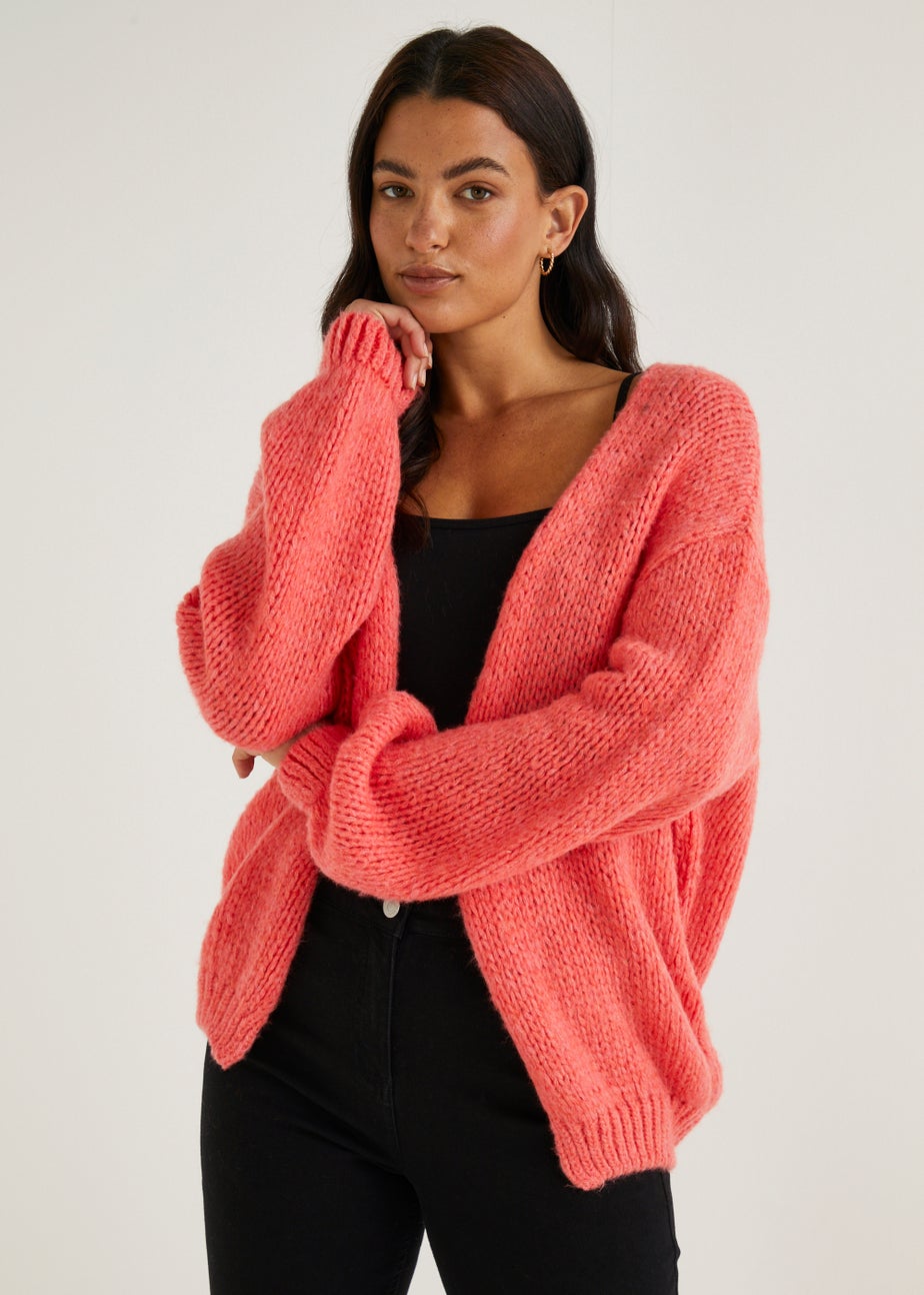 Coral Cardigan