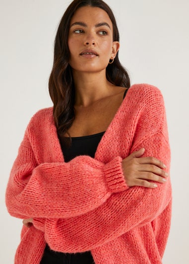 Coral Cardigan