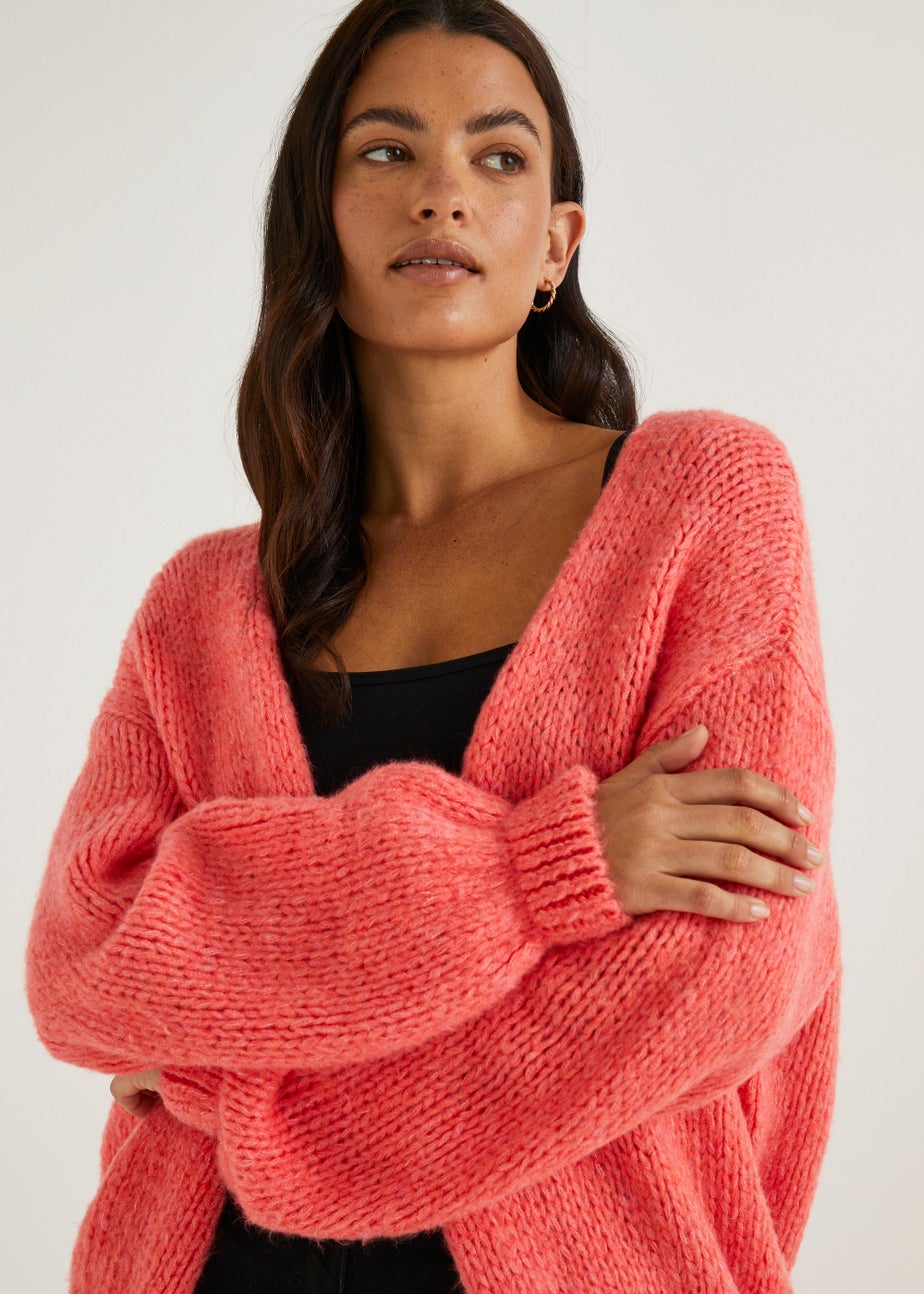Coral Cardigan