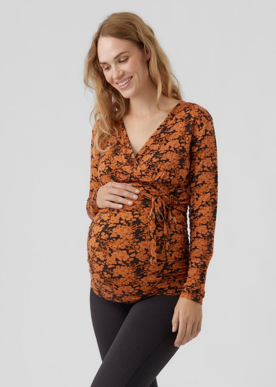 Mamalicious Maternity Tess Floral Top