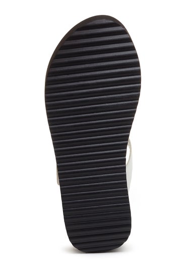 Rocket Dog Helio Terrence White PU Wedges