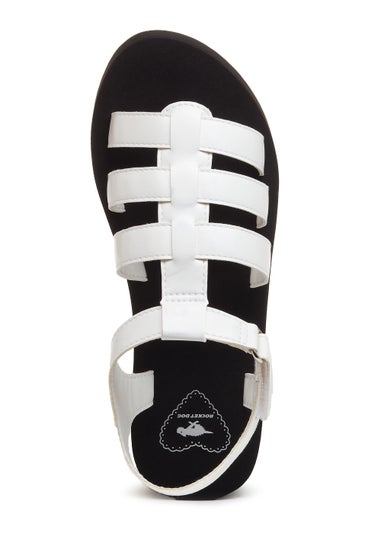 Rocket Dog Helio Terrence White PU Wedges