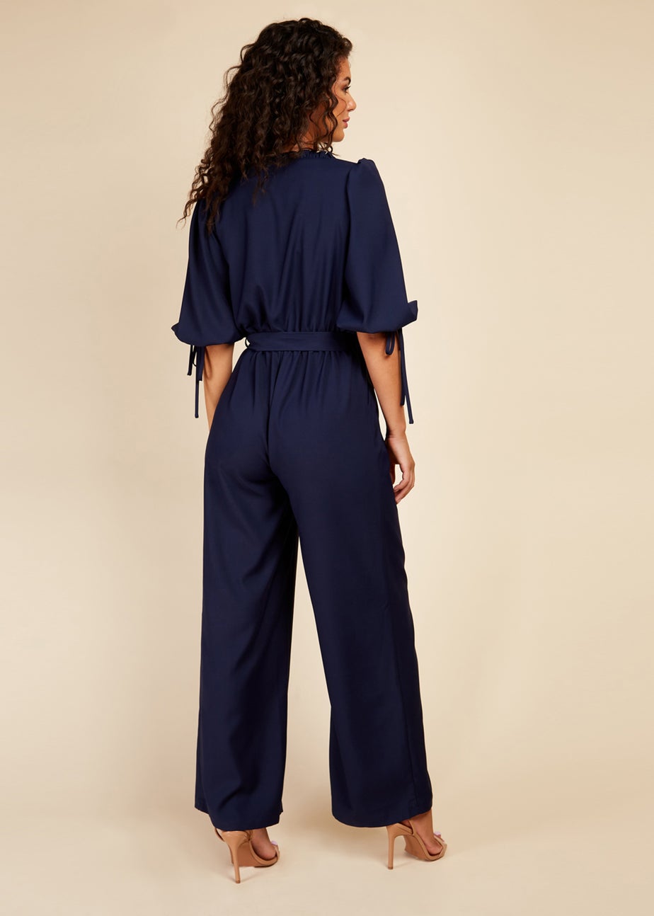 Little Mistress Navy Jumpsuit
