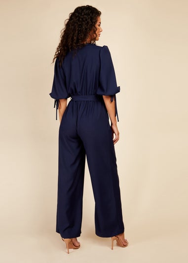 Little Mistress Navy Jumpsuit