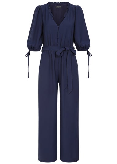 Little Mistress Navy Jumpsuit