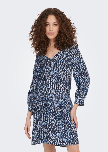 JDY Camilla Blue Print Dress