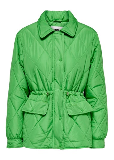 JDY Pacific Green Quilted Jacket