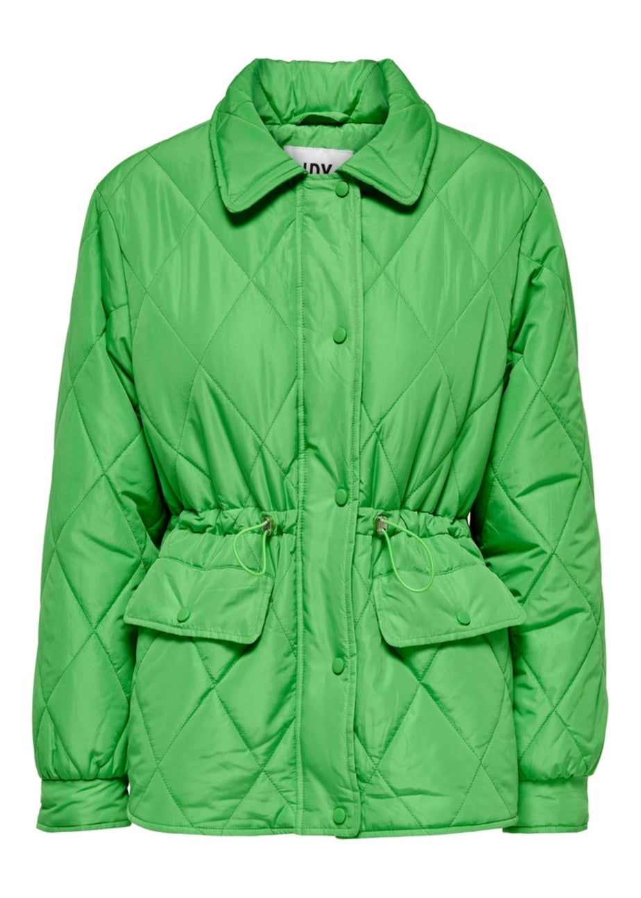 JDY Pacific Green Quilted Jacket