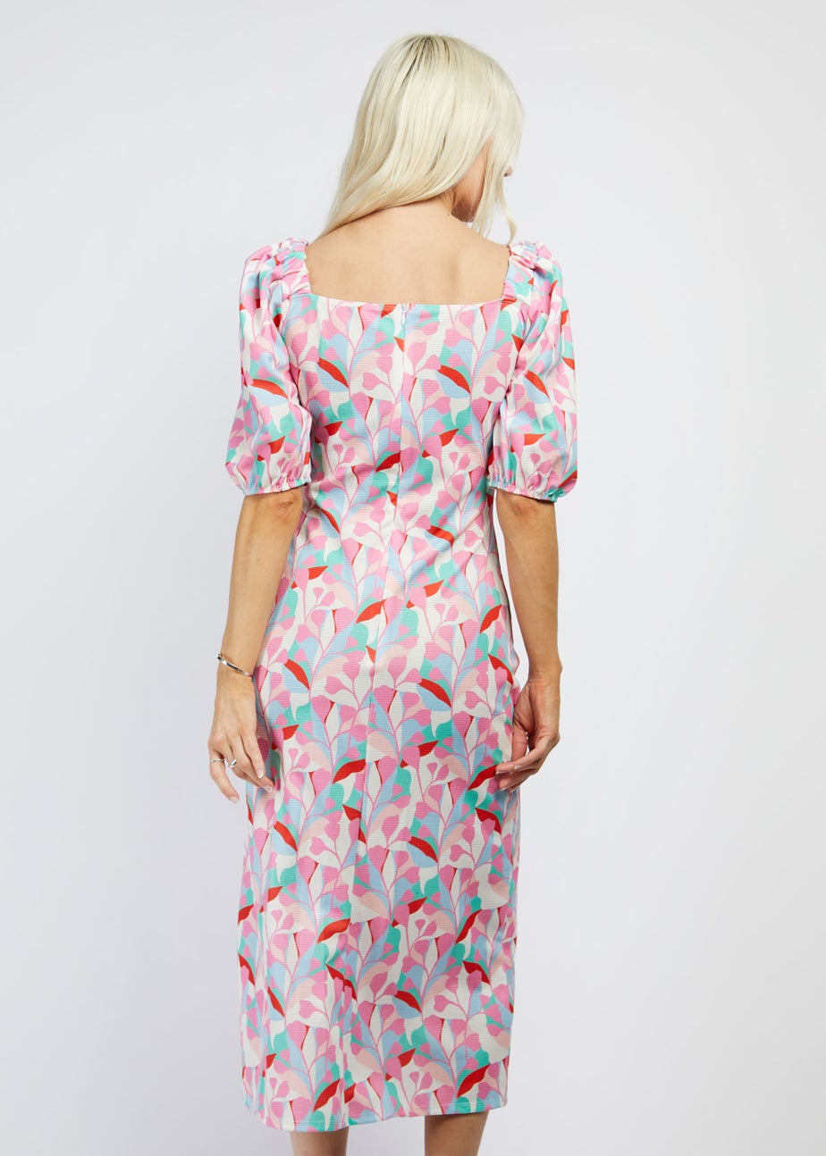 Girls on Film by Dani Dyer Multicoloured Print Midi Dress