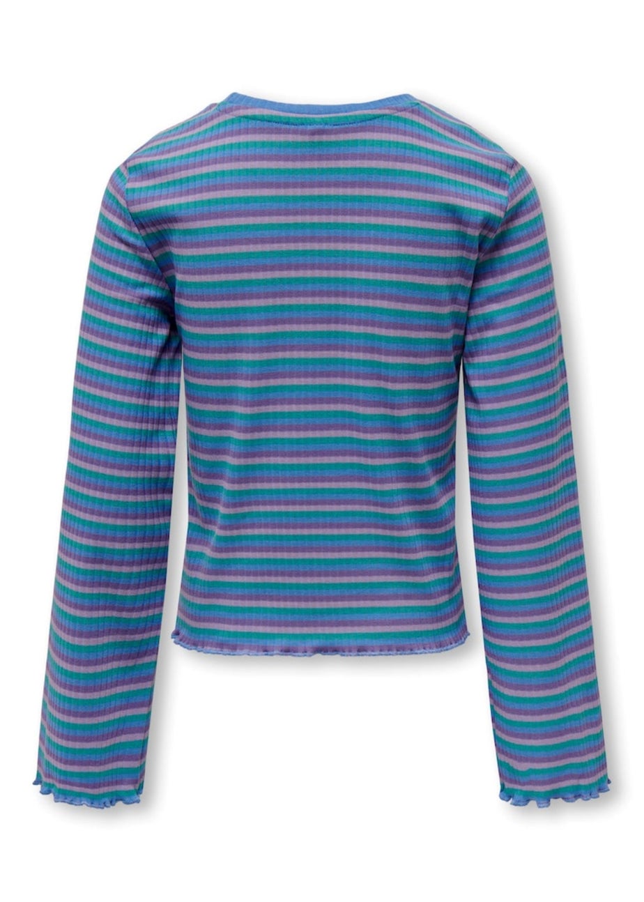 ONLY Kids Blue Long Sleeve Top (5-14yrs)