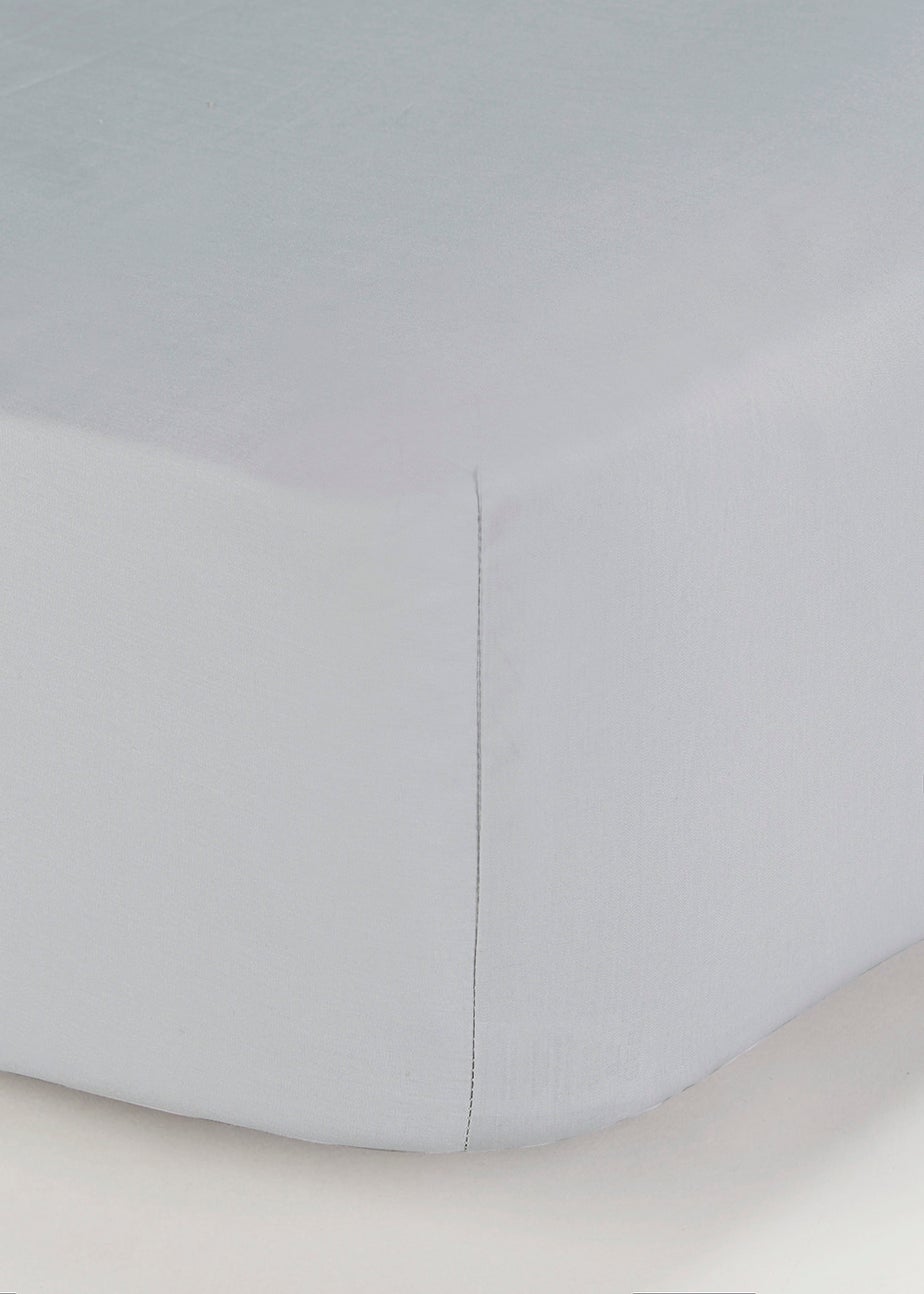 100% Cotton Percale Deep Fitted Bed Sheet (200 Thread Count)