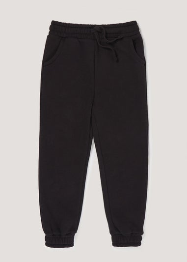 Girls Black School Joggers (3-13yrs)
