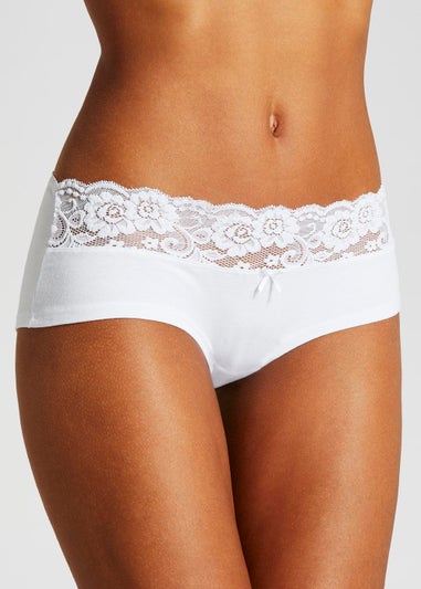 5 Pack Lace Short Knickers