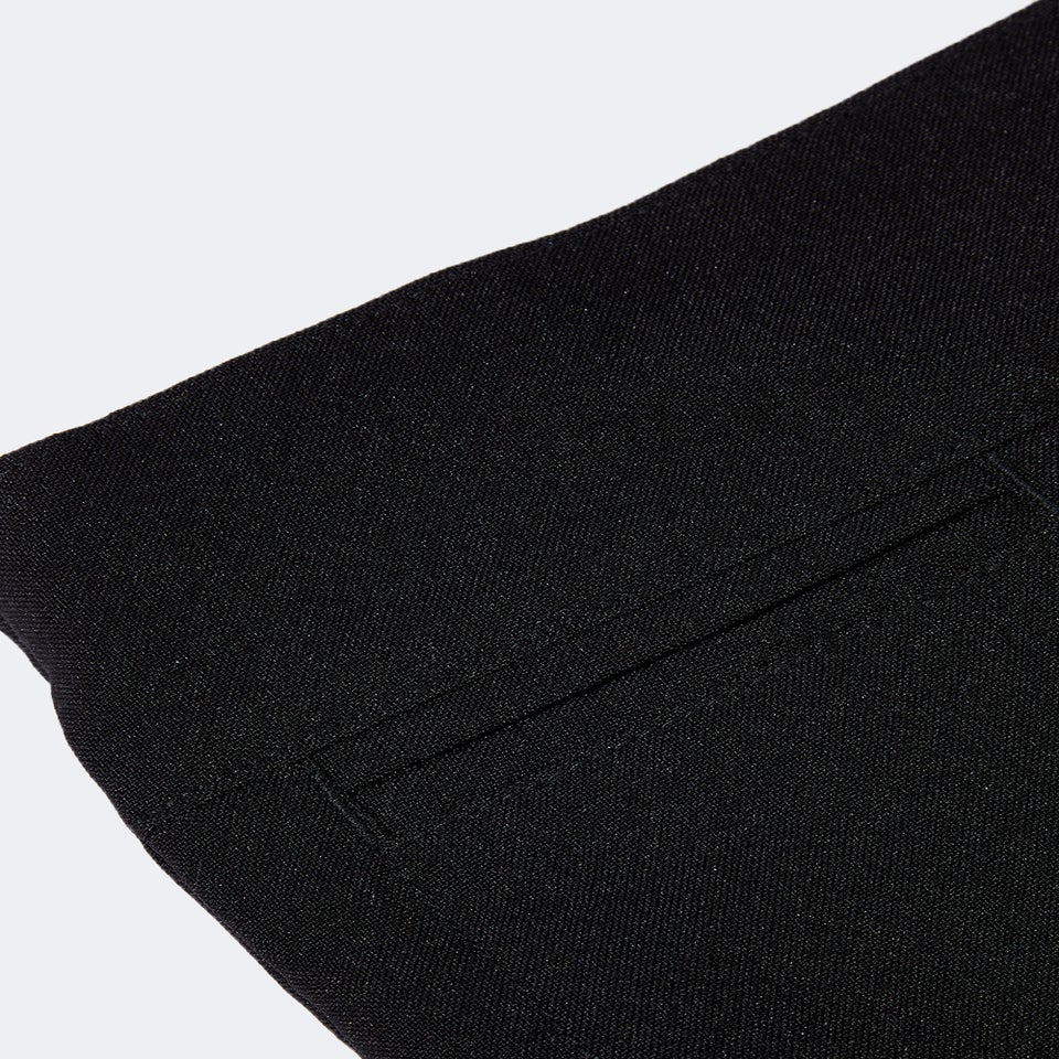 Girls Black Straight Leg School Trousers (3-13yrs)