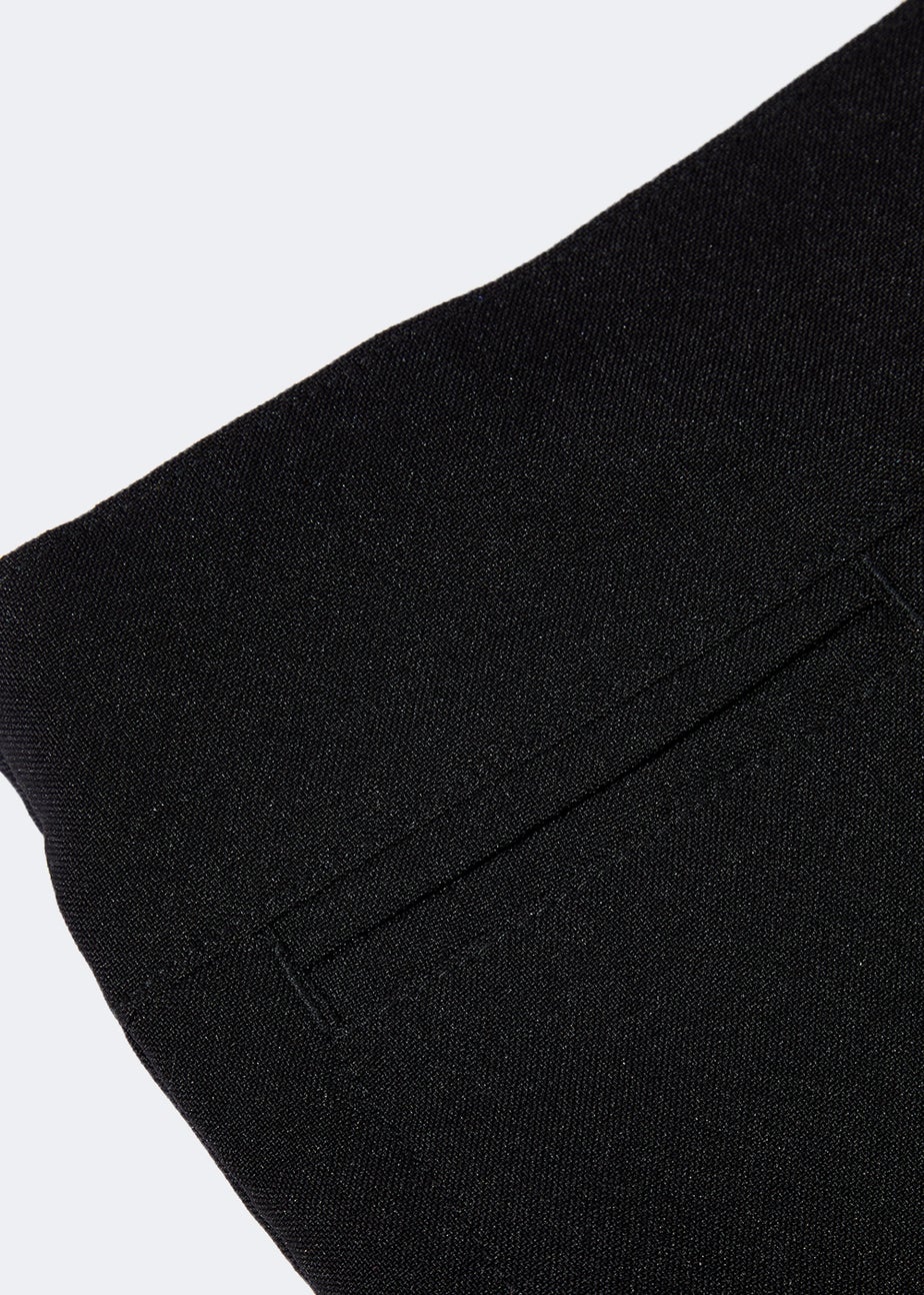 Girls Black Straight Leg School Trousers (3-13yrs)