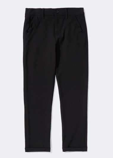 Girls Black Slim Fit School Trousers (3-16yrs)