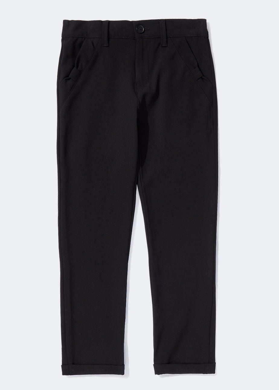 Girls Black Slim Fit School Trousers (3-16yrs)