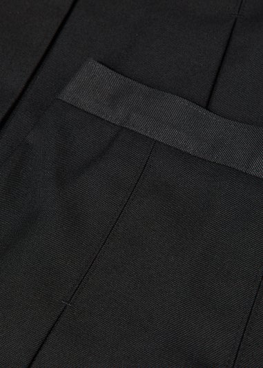 Girls 2 Pack Black Box Pleat School Skirts (4-16yrs)