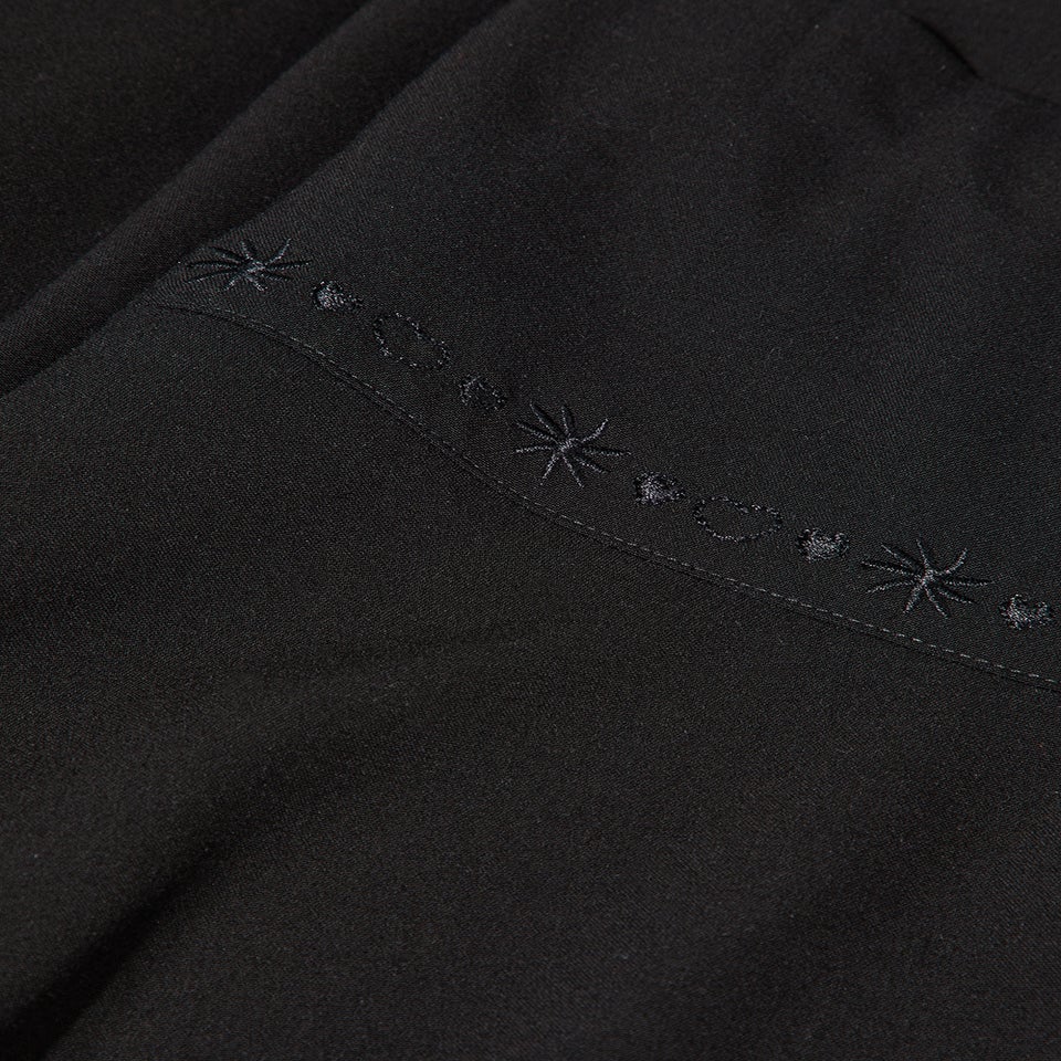 Girls 2 Pack Black Flippy School Skirts (3-13yrs)